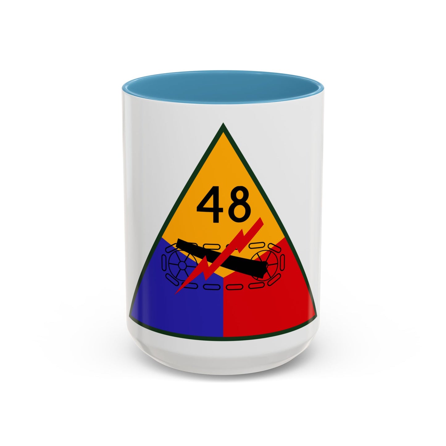 48th Armored Division (U.S. Army) Accent Coffee Mug