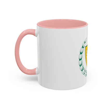 Coat of arms of the Turkish Republic of Northern Cyprus - Accent Coffee Mug