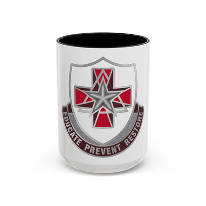 Dental Health Activity Fort Sam Houston (U.S. Army) Accent Coffee Mug