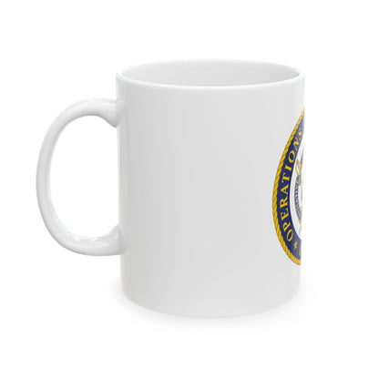 USCG Operations Systems Center (U.S. Coast Guard) White Coffee Mug