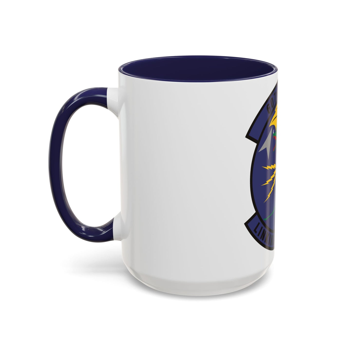 607th Air Communications Squadron (U.S. Air Force) Accent Coffee Mug