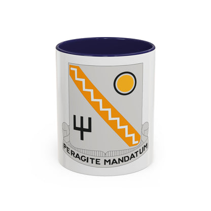 118 Signal Battalion (U.S. Army) Accent Coffee Mug