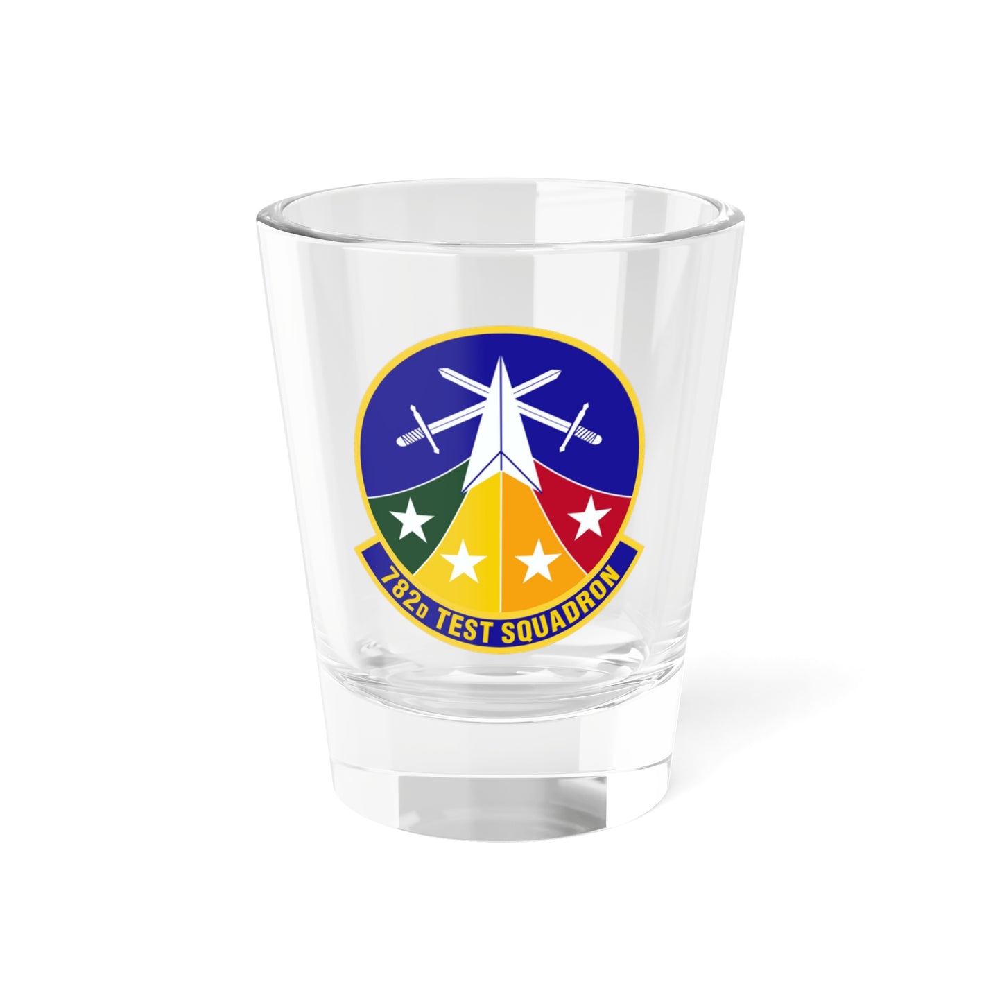 782d Test Squadron (U.S. Air Force) Shot Glass 1.5oz