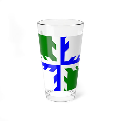 Flag of Vurnarsky district (Russia) Pint Glass 16oz