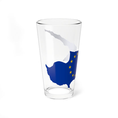 Cyprus EU (Cyprus) Pint Glass 16oz