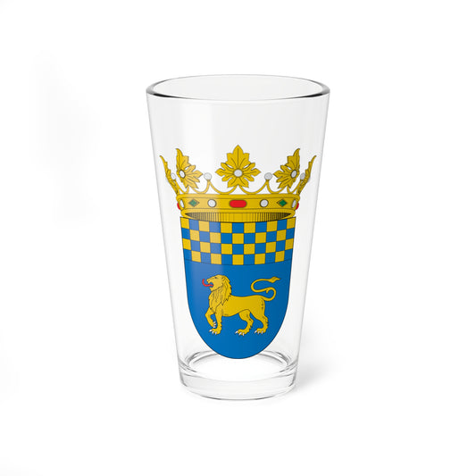 Escudo de Aielo de Malferit (Spain) (Coat of Arms) Pint Glass 16oz