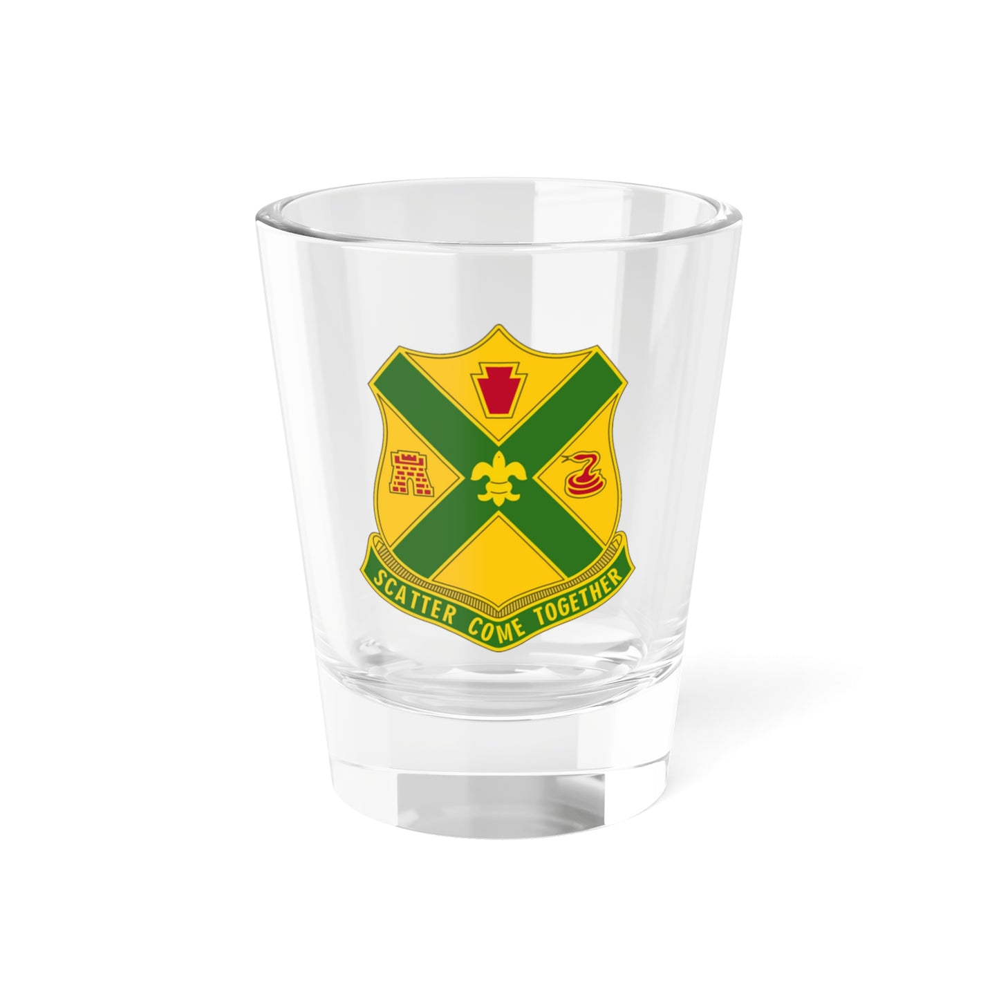 200th Field Artillery Battalion (U.S. Army) Shot Glass 1.5oz