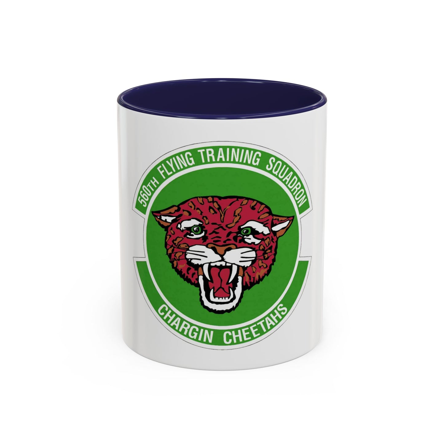 560 Flying Training Squadron AETC (U.S. Air Force) Accent Coffee Mug