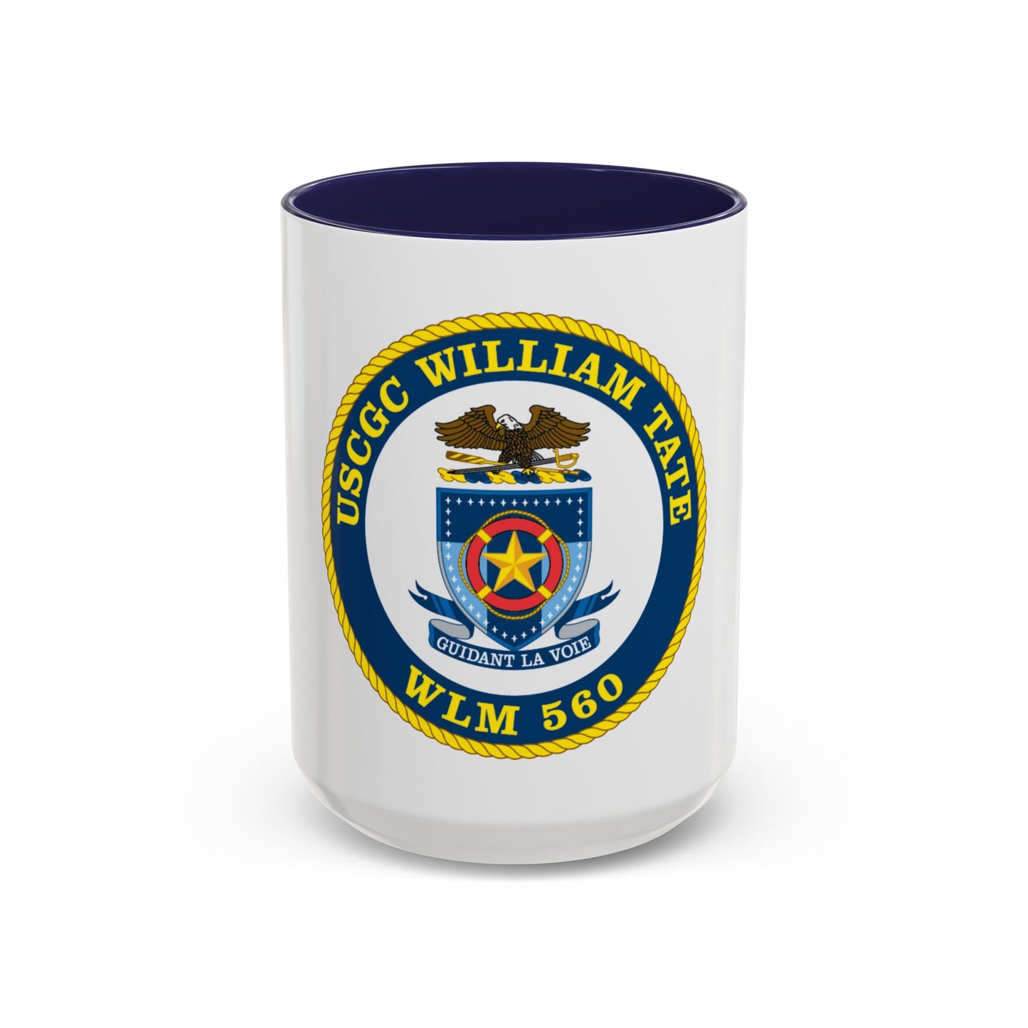 USCGC William Tate WLM 560 (U.S. Coast Guard) Accent Coffee Mug