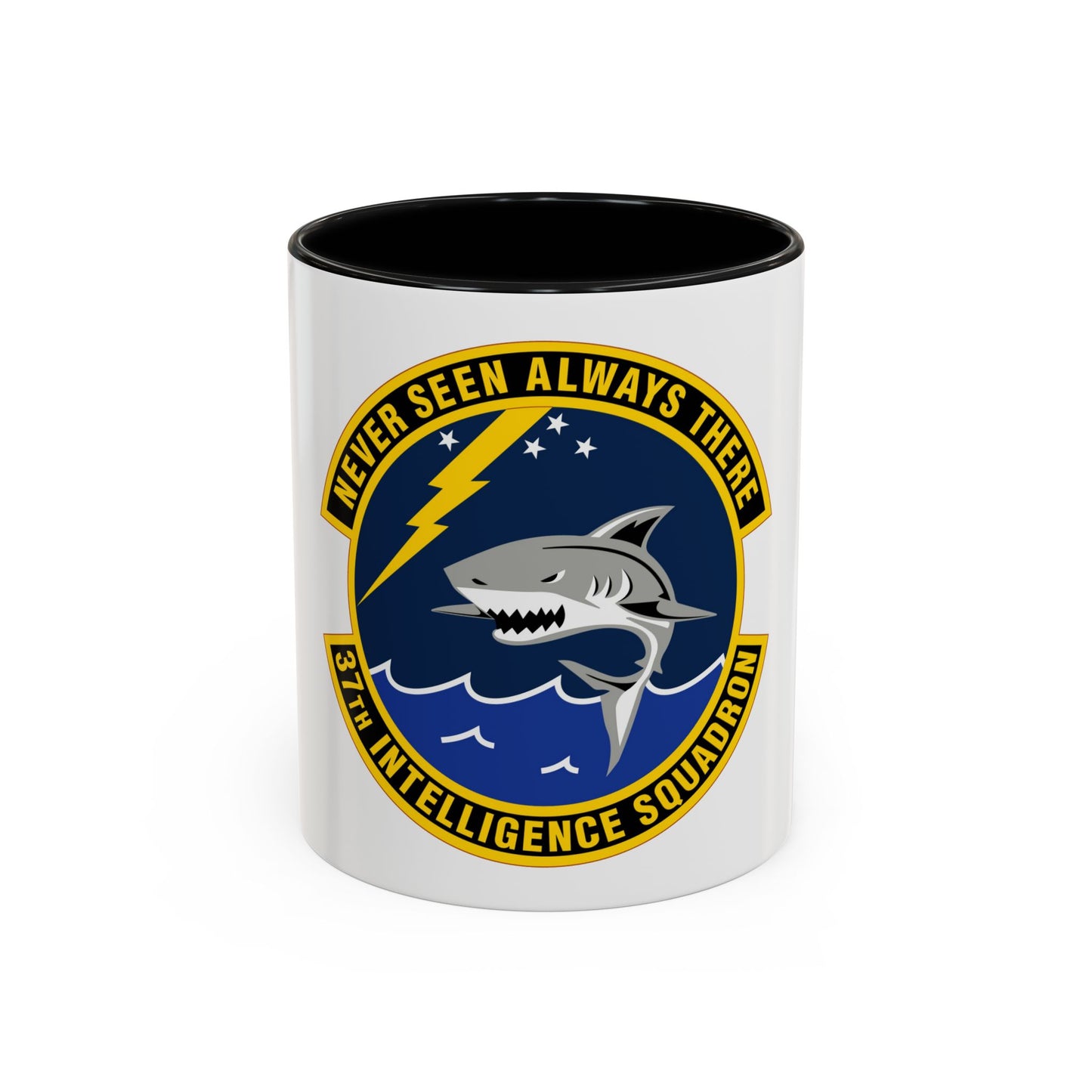 37 Intelligence Squadron ACC (U.S. Air Force) Accent Coffee Mug