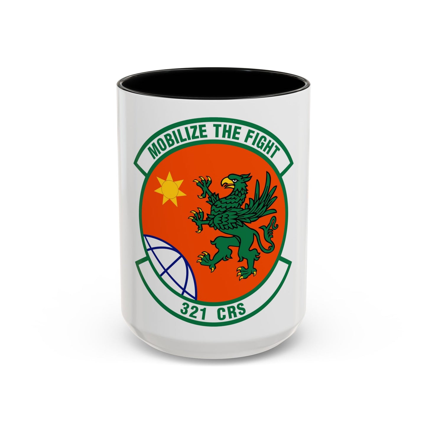 321 Contingency Response Squadron AMC (U.S. Air Force) Accent Coffee Mug