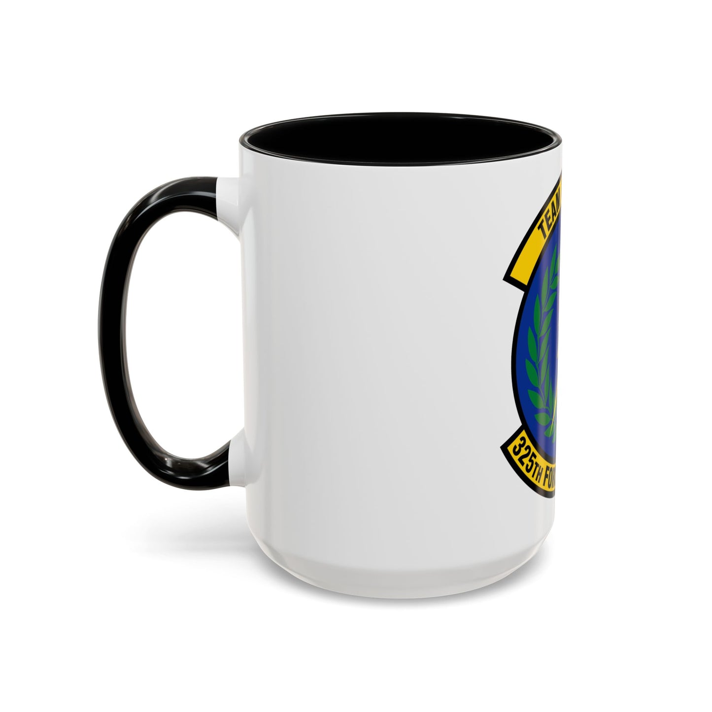 325 Force Support Squadron AETC (U.S. Air Force) Accent Coffee Mug