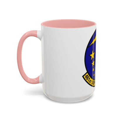 461st Support Squadron (U.S. Air Force) Accent Coffee Mug