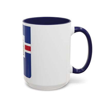 Coat of arms of the President of Iceland - Accent Coffee Mug