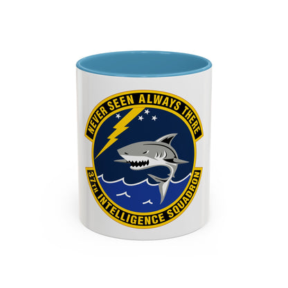 37 Intelligence Squadron ACC (U.S. Air Force) Accent Coffee Mug