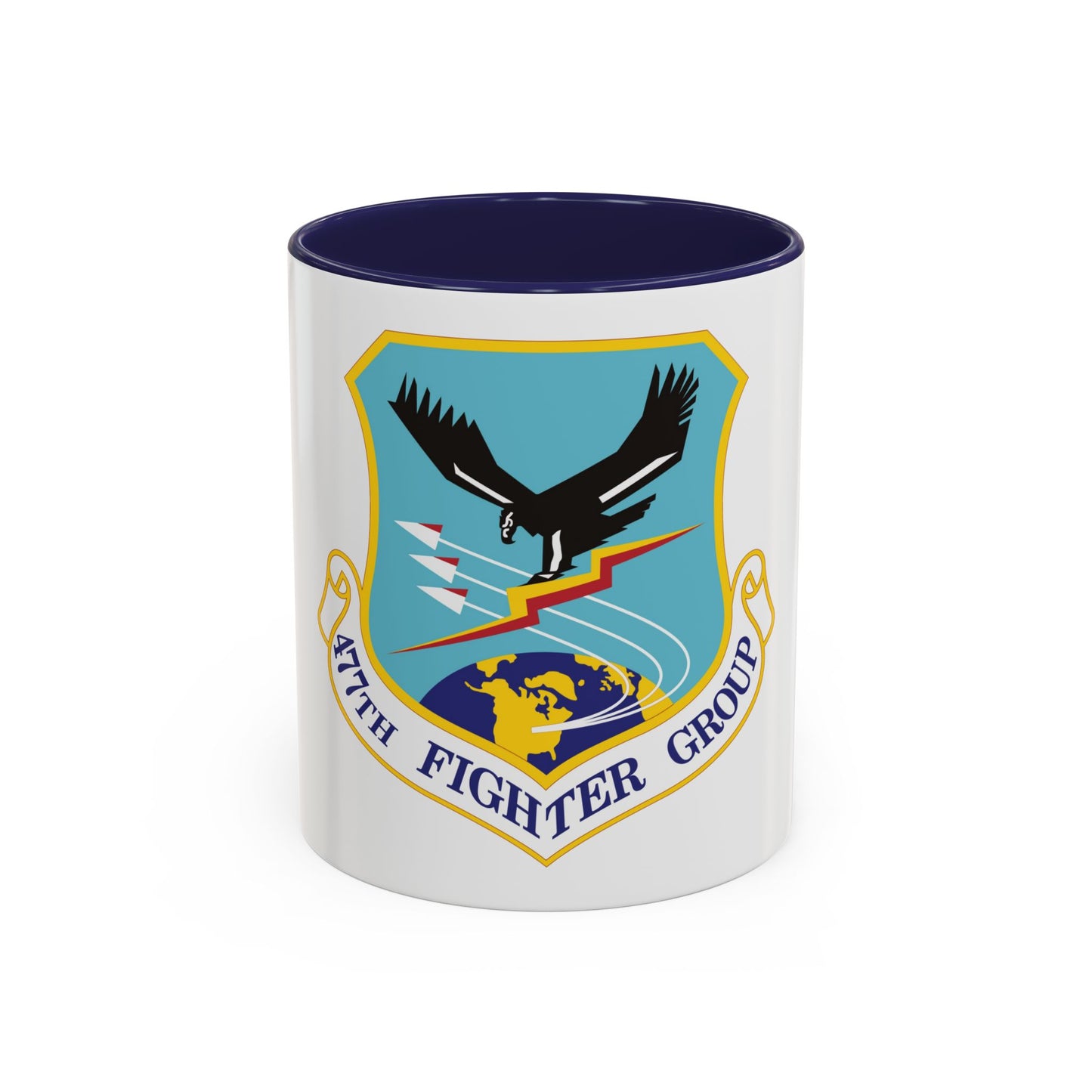 477th Fighter Group (U.S. Air Force) Accent Coffee Mug