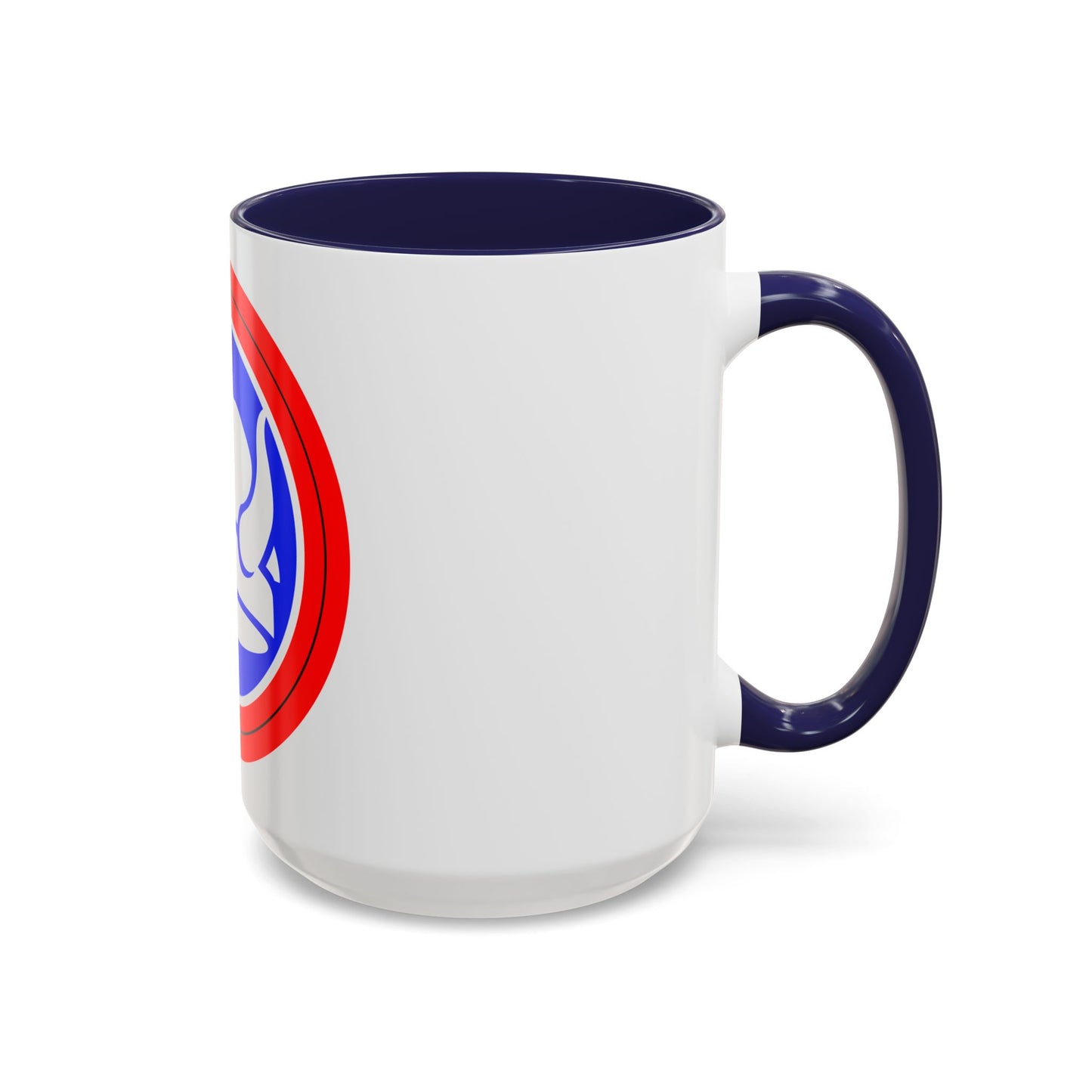 47th Division Shoulder Patch (U.S. Army) Accent Coffee Mug