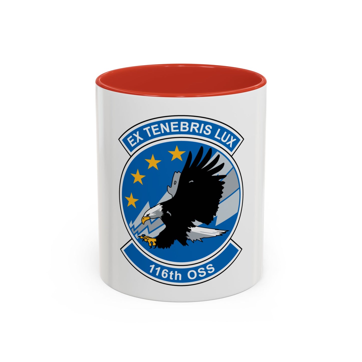 116th OSS (U.S. Air Force) Accent Coffee Mug