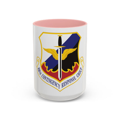 816th Contingency Response Group (U.S. Air Force) Accent Coffee Mug
