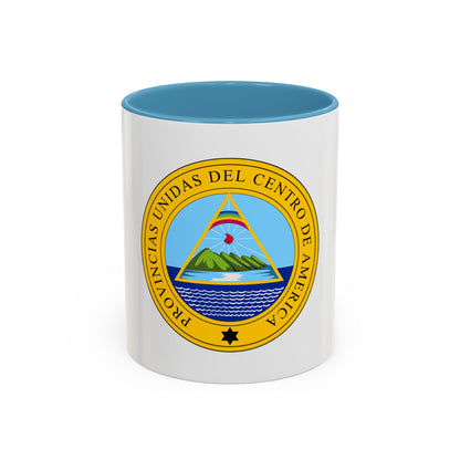 Coat of arms of the United Provinces of Central America - Accent Coffee Mug