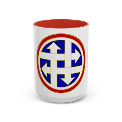 4 Sustainment Command (U.S. Army) Accent Coffee Mug