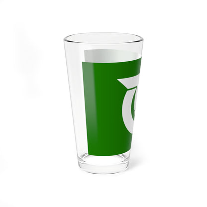 Flag of Kawakami Nagano (Japan) Pint Glass 16oz