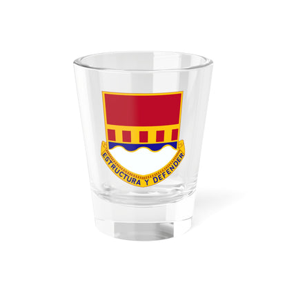 1402 Engineer Battalion (U.S. Army) Shot Glass 1.5oz