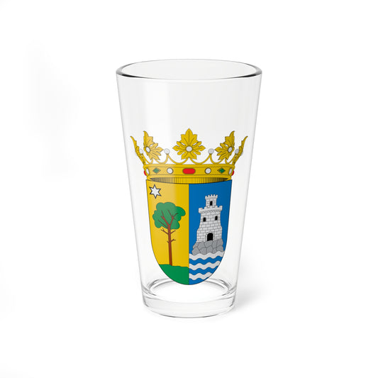 Escudo de San Pedro del Pinatar (Spain) (Coat of Arms) Pint Glass 16oz