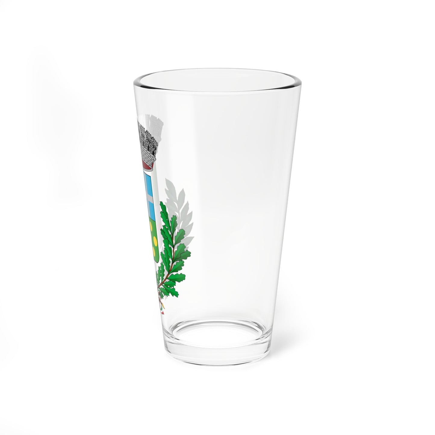 Villa Del Conte-Stemma (Italy) (Coat of Arms) Pint Glass 16oz