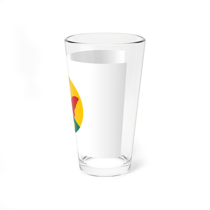 Flag of Ibusuki Kagoshima no text (Japan) Pint Glass 16oz