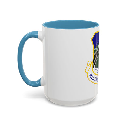 102d Intelligence Wing (U.S. Air Force) Accent Coffee Mug