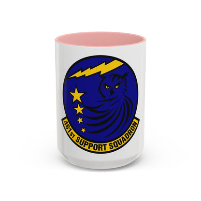 461st Support Squadron (U.S. Air Force) Accent Coffee Mug