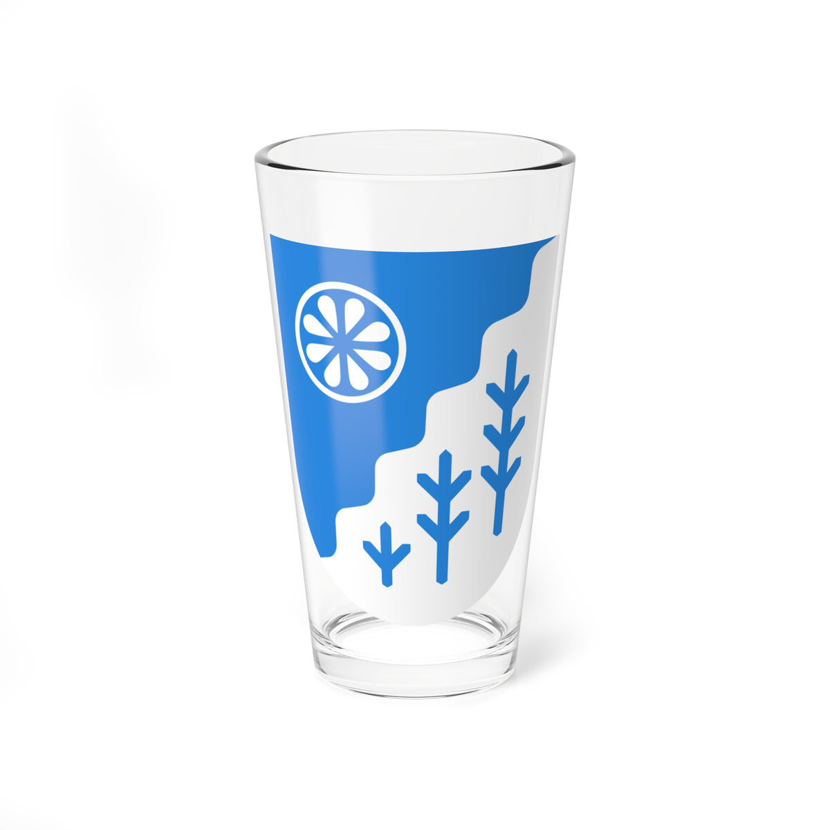 Kose valla vapp (Estonia) (Coat of Arms) Pint Glass 16oz