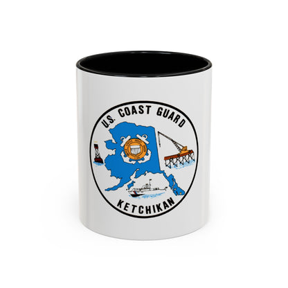 USCGC Planetree WLB 307 (U.S. Coast Guard) Accent Coffee Mug