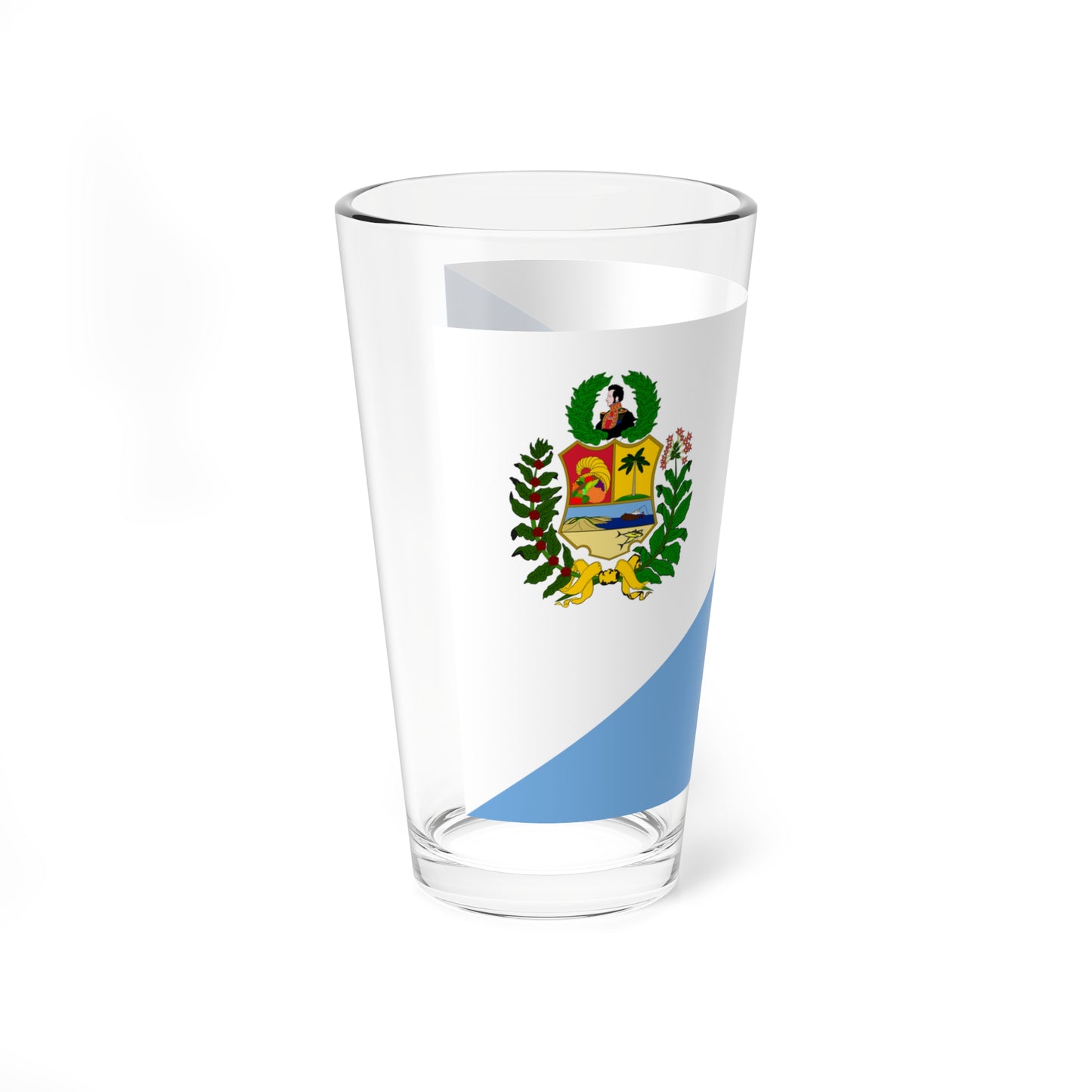 Flag of Sucre State 1965-2002 (Venezuela) Pint Glass 16oz