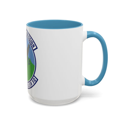 75th Comptroller Squadron (U.S. Air Force) Accent Coffee Mug