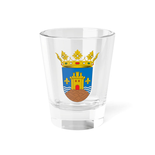 Escudo de Peñíscola (Spain) (Coat of Arms) Shot Glass 1.5oz