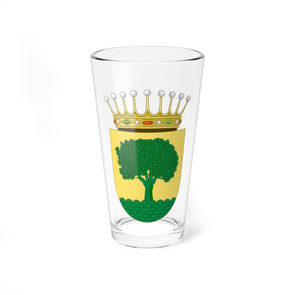 Escudo del Condado de Príes (Spain) (Coat of Arms) Pint Glass 16oz