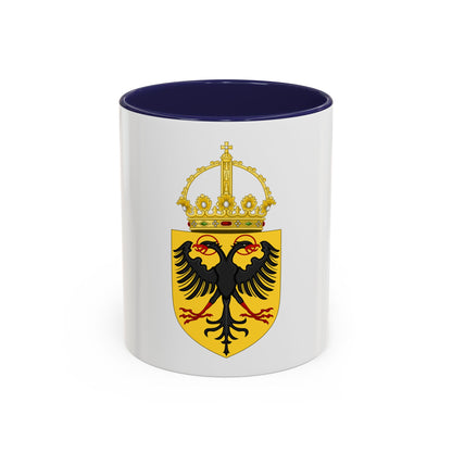 Coat of Arms of the Holy Roman Emperor (1433-1450) - Accent Coffee Mug