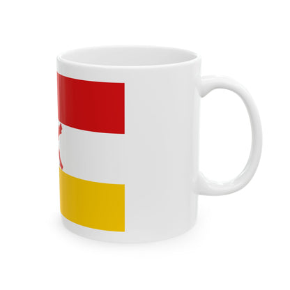 Civil ensign of the Spanish Netherlands (Belgium) White Coffee Mug