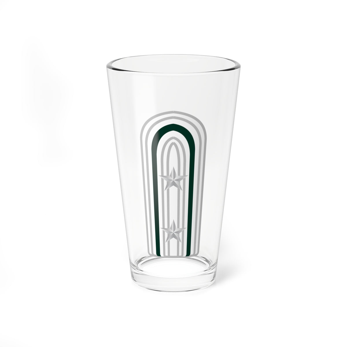 SS.OO.6.GEND.TENIENTE 1 (Chile) (Military Rank) Pint Glass 16oz