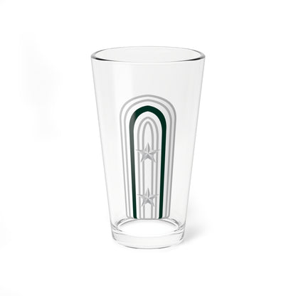 SS.OO.6.GEND.TENIENTE 1 (Chile) (Military Rank) Pint Glass 16oz