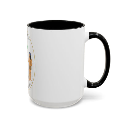 Obverse of the Coat of Arms of Chile (1812-1814) - Accent Coffee Mug