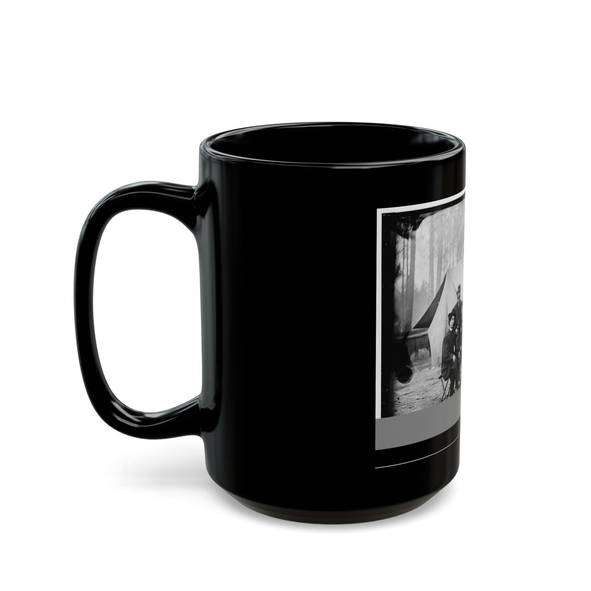Brandy Station, Va. Clerks At Army Of The Potomac Headquarters (U.S. Civil War) Black Coffee Mug