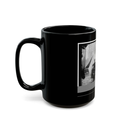 Brandy Station, Va. Clerks At Army Of The Potomac Headquarters (U.S. Civil War) Black Coffee Mug