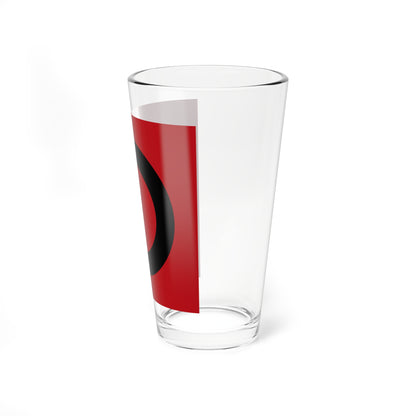 CHE Bezirk March Flag (Switzerland) Pint Glass 16oz