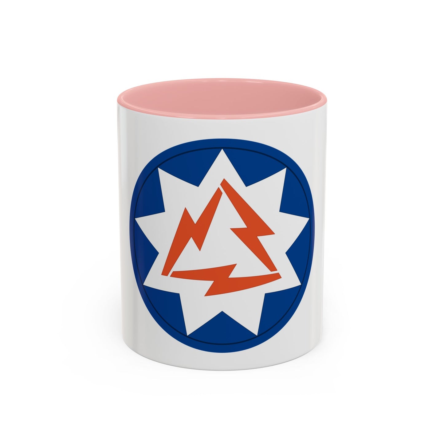 93rd Signal Brigade 2 (U.S. Army) Accent Coffee Mug