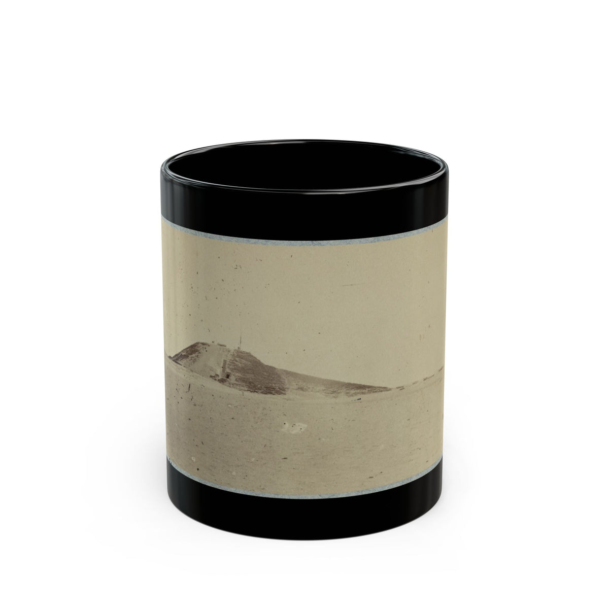 Battery Lamb Fort Fisher, N.C. (U.S. Civil War) Black Coffee Mug