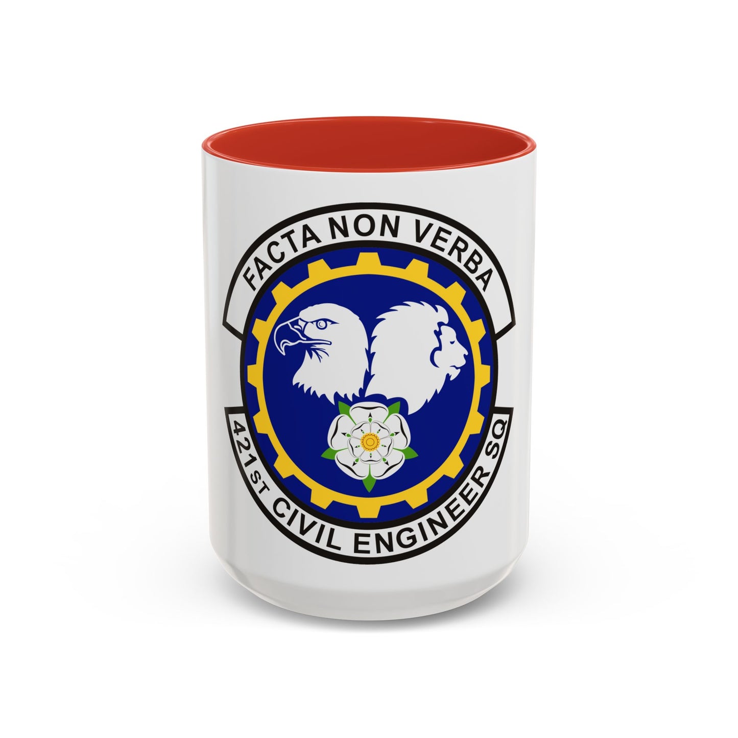421st Civil Engineer Squadron (U.S. Air Force) Accent Coffee Mug