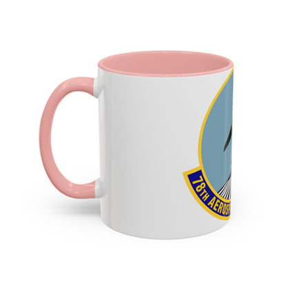 78th Aerospace Medicine Squadron (U.S. Air Force) Accent Coffee Mug